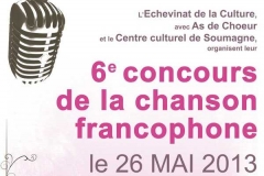 6ème concours de la chanson francophone